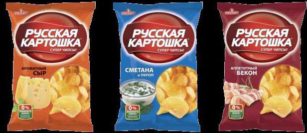 Hvad er russiske kartoffelchips lavet af?