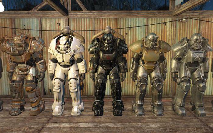 Fallout 4: Slaget rustning og dens beskrivelse