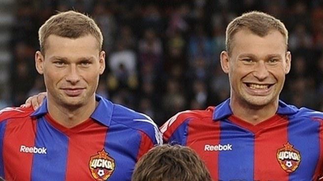 Fodboldspillere brødre Berezutsky